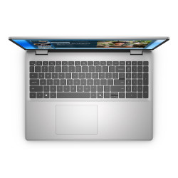Dell 16 DC16251/Core 5 -120U/16GB/512 SSD/16" FHD+/Intel UHD/FgrPr/WLAN + BT/US Kb/4 Cell/W11Pro/Platinum Silver/3yrs Prosuppor