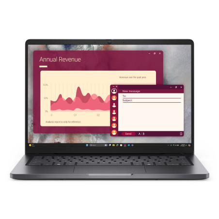 Dell Pro 14 PC14250/U5 235U/16GB/1TB SSD/FgrPr/FHD IR Cam & Mic/WLAN + BT/14.0" FHD+/Backlit Kb/W11 Pro/3yrs Prosupport